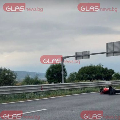 Инцидент на АМ Тракия предизвика огромно задръстване Произшествието с мотор