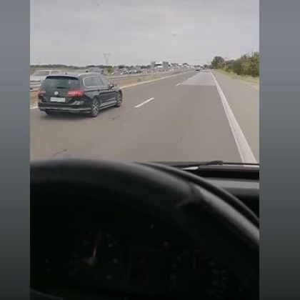 Разсейване предизвика 10 км задръстване на