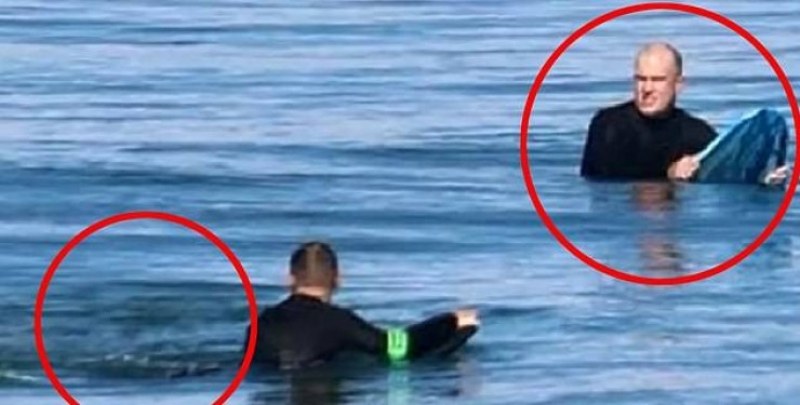 Нападение на акула: Сърфист се снима и миг по-късно остана без крак СНИМКИ