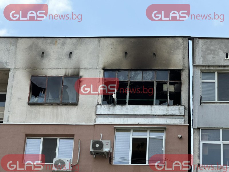 Пожарът в Пловдив: Детето е загинало, възрастната жена е обгазена