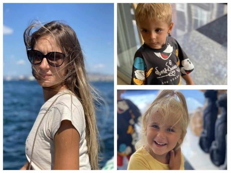 Дни преди изчезването на българката и децата ѝ, камерите в хотела спират
