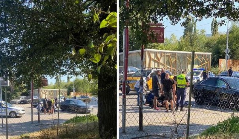Кола и мотор се сблъскаха в София, пристигнаха полицаи СНИМКА