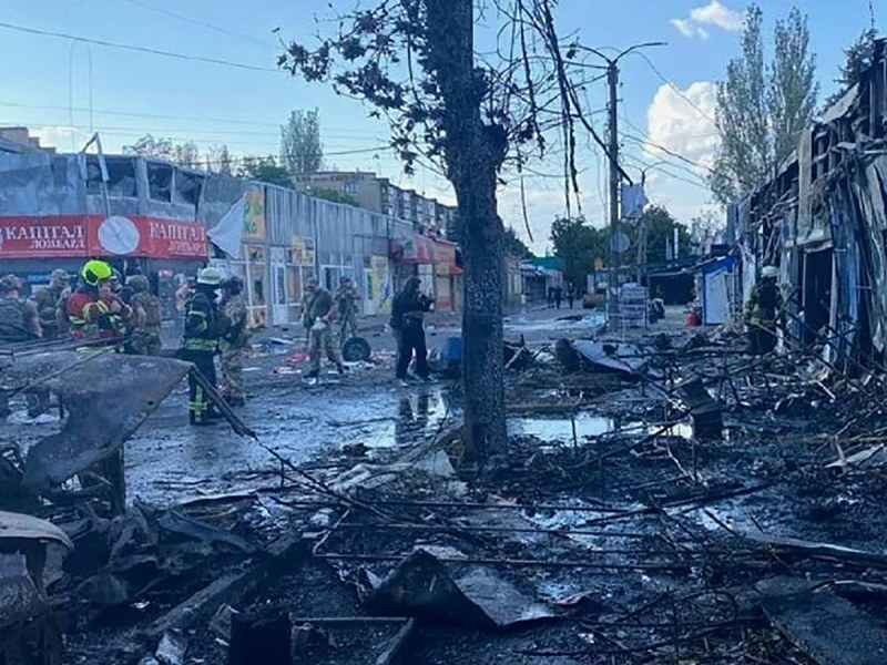 New York Times твърди, че украинска ракета е убила 16 души на пазара в Константиновка