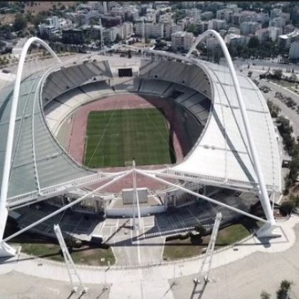 Стадионът построен за Олимпйските игри в Атина през 2004 г
