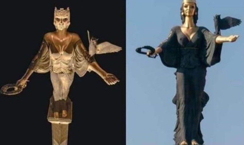 Вдъхновена ли е статуята на София от демона Лилит?