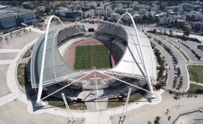 Стадионът, построен за Олимпйските игри в Атина през 2004 г.,