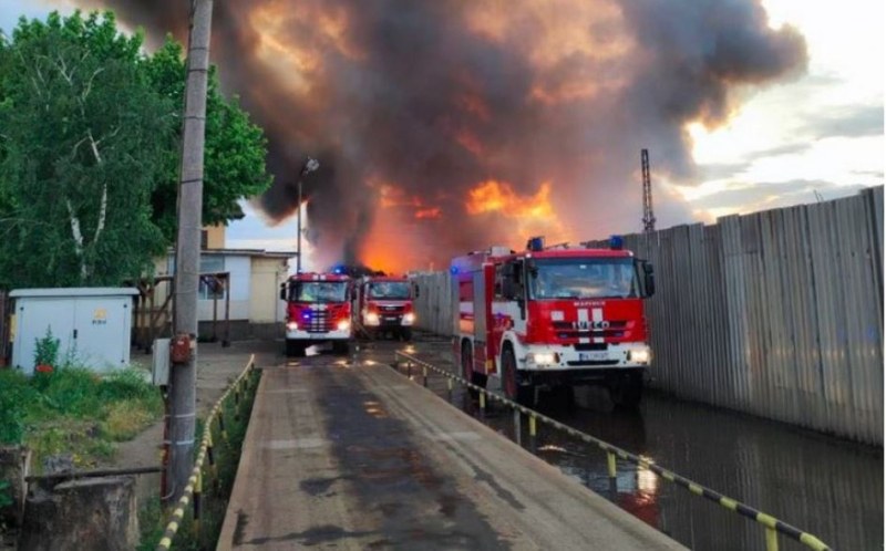 Унищожителен пожар в село край Пловдив