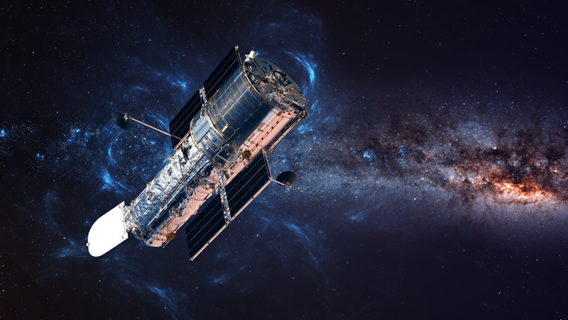 Космическият телескоп Хъбъл направи снимка на изключително рядка галактика, наречена