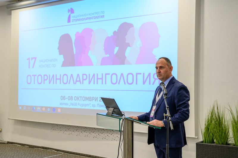 Проф. Карен Джамбазов с нов мандат начело на сдружението на специалистите по УНГ болести