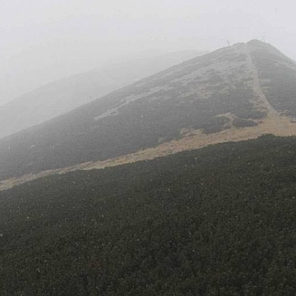 Сняг падна на места по високите части в страната Във