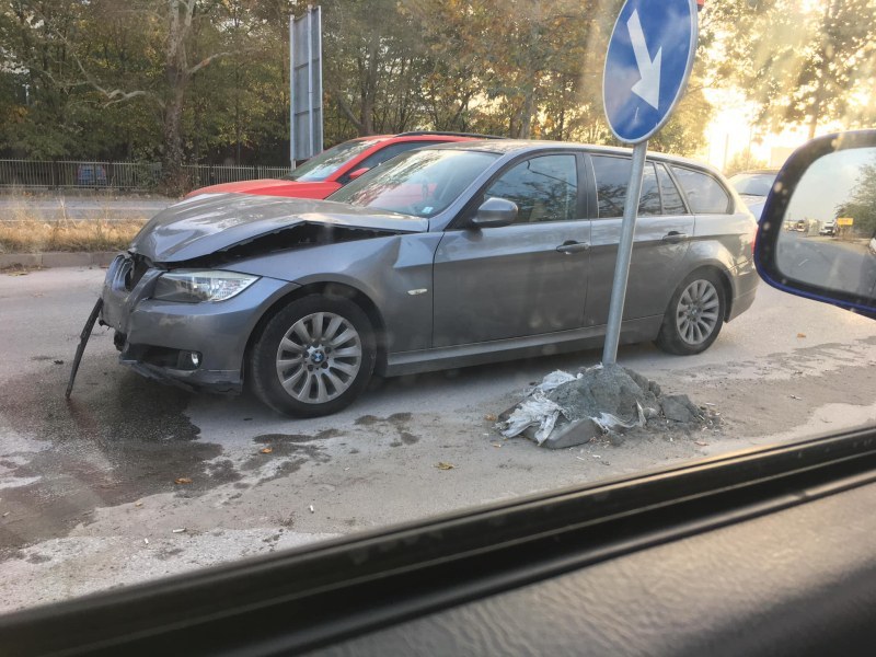 Огромно задръстване на един от изходите на Пловдив
