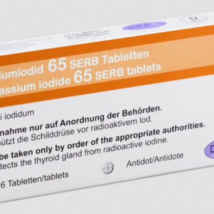 Швейцарските пощи са започнали да разпращат пакети съдържащи йодни таблетки