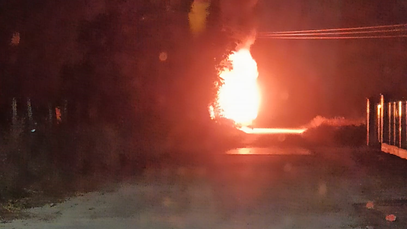 Газова бутилка подпали каравана в Пловдивско