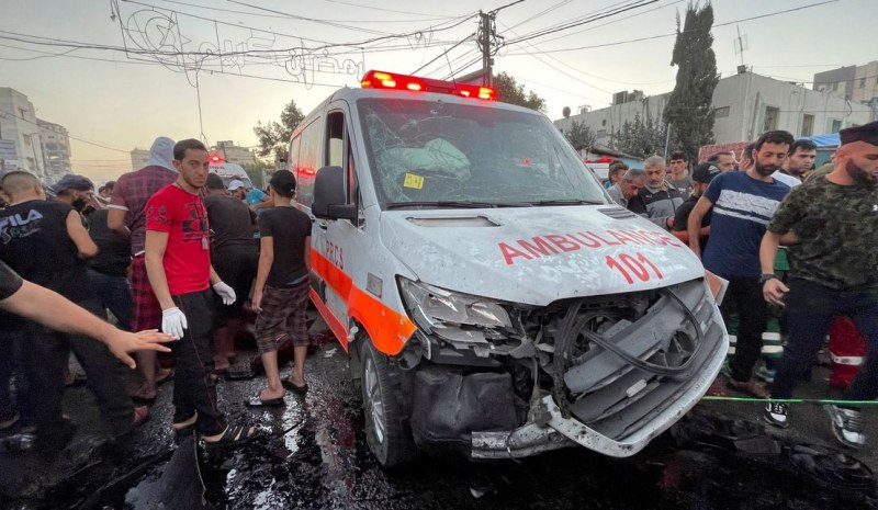 Израелската армия потвърди днес, че е нанесла удар по линейка