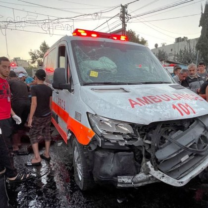 Израелската армия потвърди днес че е нанесла удар по линейка
