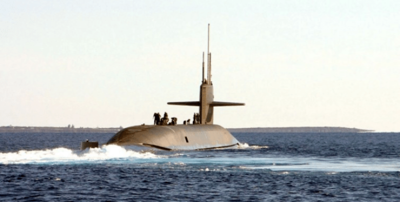 Американска подводница с ядрен двигател навлезе в Персийския залив