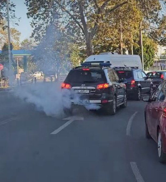 Пловдивчанин за полицейска кола: А е проблем, ако нашите са неизправни ВИДЕО
