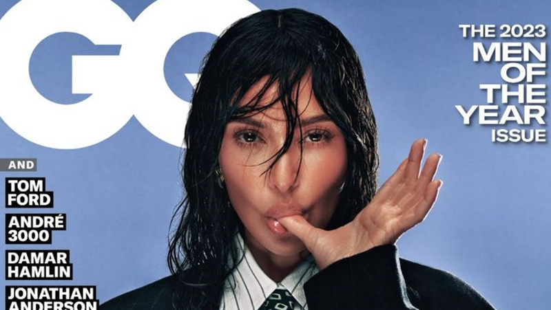 Моделът, актриса и предприемач Ким Кардашиян стана Мъж на годината