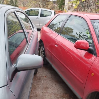 Шофьорка се изуми от паркиране във Велико Търново Водач е
