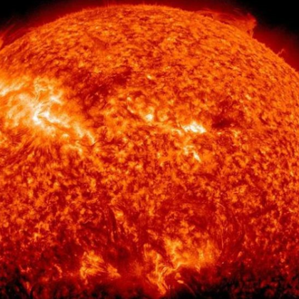 Според учени които наблюдават космическото време на Слънцето се е