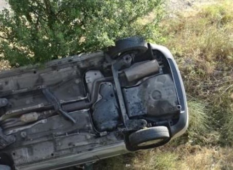 Тежък инцидент на пътя Якоруда- Черна Места.Шофьор падна с колата