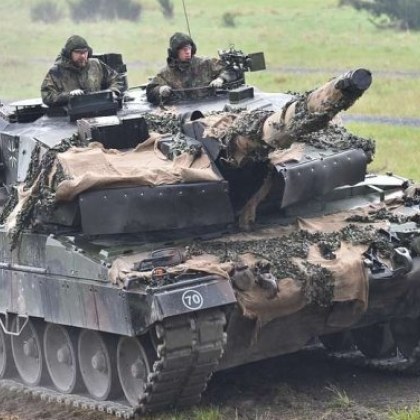 Германия прехвърли известно количество военна техника в Украйна и сега