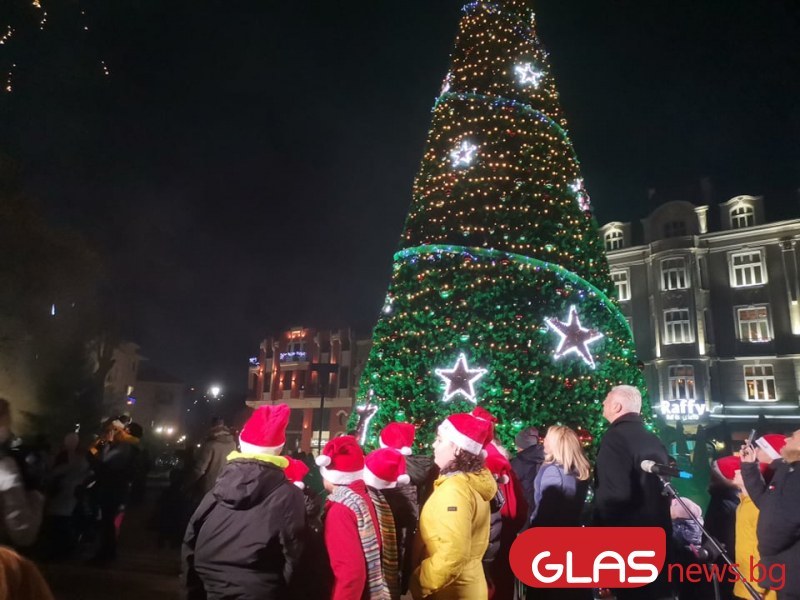 13-метрова елха ще краси Пловдив, ето кога грейват светлините ѝ