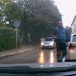 Шофьор паркира нагло, кара се на друг водач  ВИДЕО