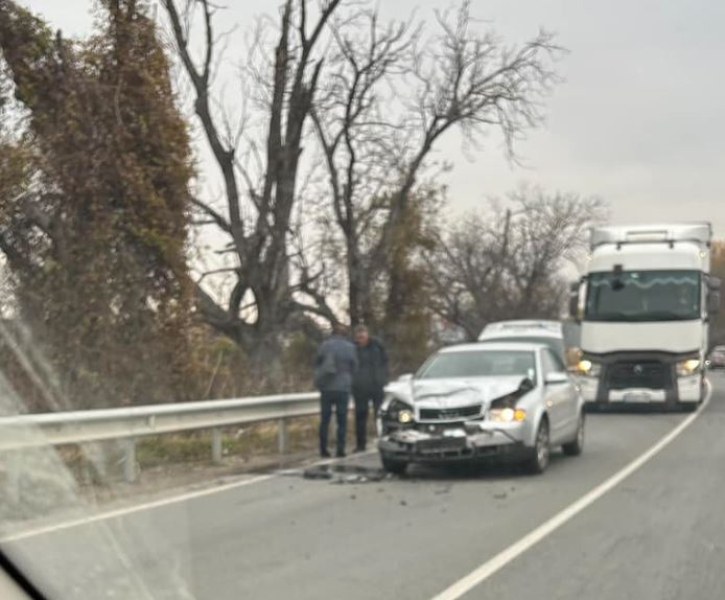Катастрофа на Околовръстното в Пловдив СНИМКА