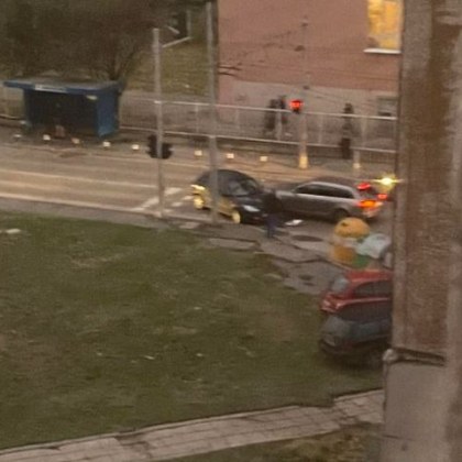 Две коли са се блъснали тази сутрин в София Инцидентът