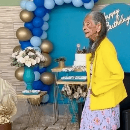 Хелена Перейра дос Сантос от Бразилия наскоро навърши 115 години