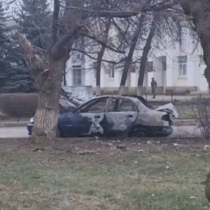 В Луганск беше взривен автомобил с депутата от така наречения Народен съвет