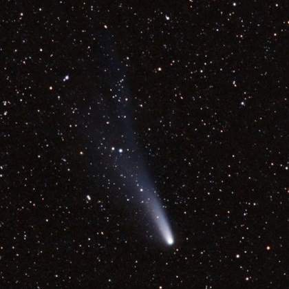 Астрономите отдавна наблюдават Халеевата комета която може да се види