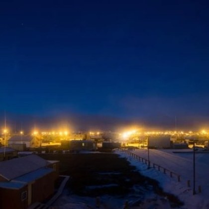 Уткиагвик град в Аляска навлезе в период на полярна нощ
