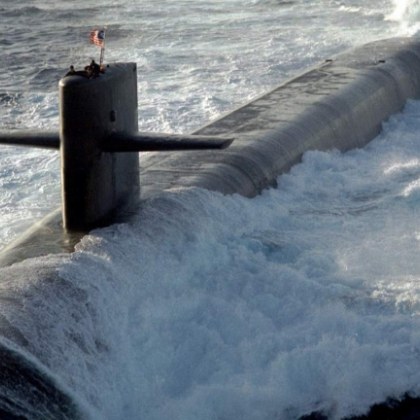 Американската ядрена подводница Мисури пристигна в южнокорейския пристанищен град Пусан