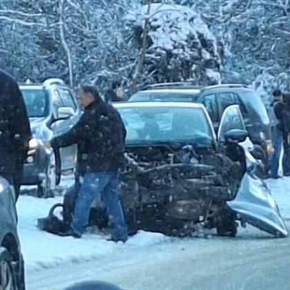 Жена е пострадала при катастрофата на пътя Асеновград Смолян