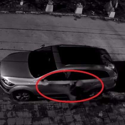 Мъж е заснет на видео с грозна вандалска проява Неизвестно