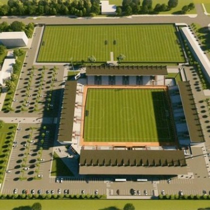Стадионът на пловдивския Локомотив в парк Лаута ще бъде за
