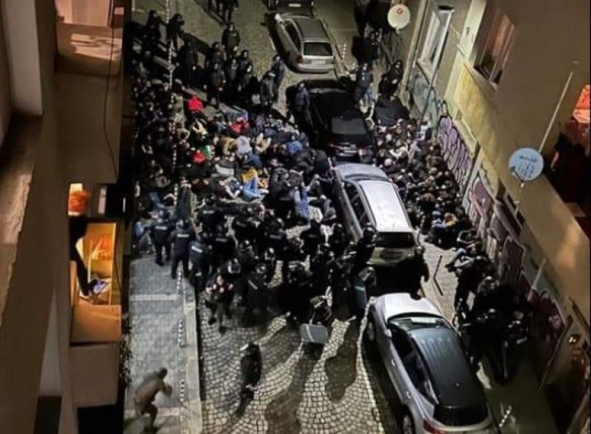 Уволниха полицаи заради погрома на протеста срещу БФС