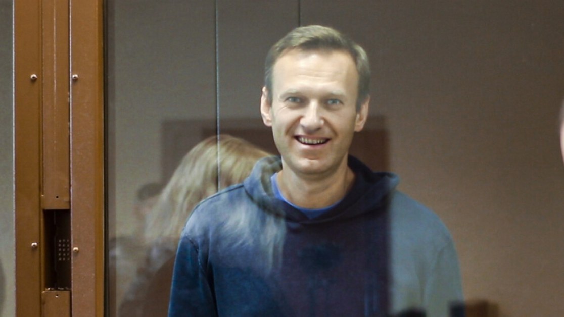 Затвореният руски опозиционен лидер Алексей Навални, чието местонахождение не беше