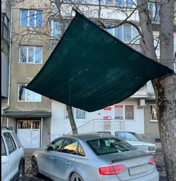 Показаха любопитно решение за паркиране в София СНИМКА