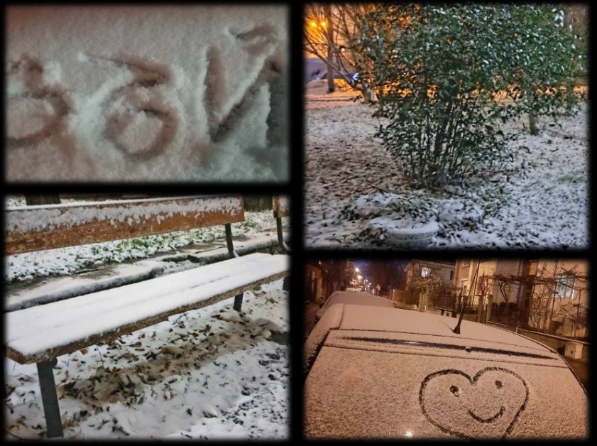 Пловдив побеля! Сняг натрупа в много части от страната СНИМКИ