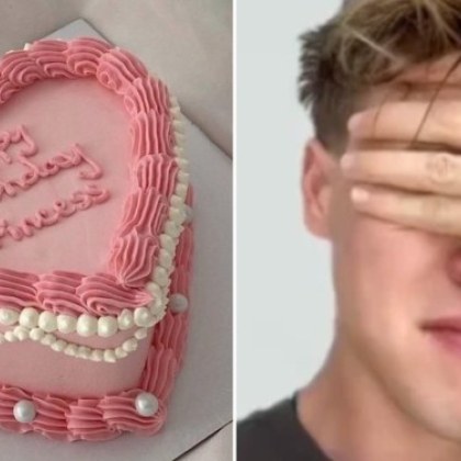 Луис Кели поръча торта за 24 ия рожден ден на съпругата