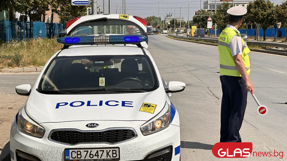 Полицията в Пловдив установи над 100 нарушения на водачи през почивните дни