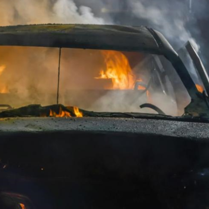 Закопчаха мъж, подпалил BMW в Пловдив