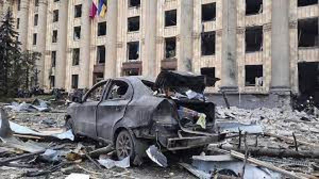 Въздушни атаки в северната част на Украйна