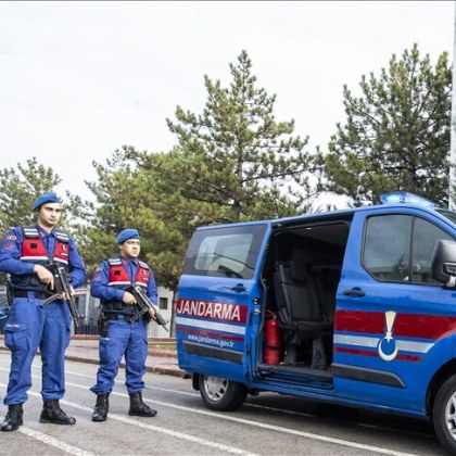 Екипи на турската жандармерия на които е поверена охраната на