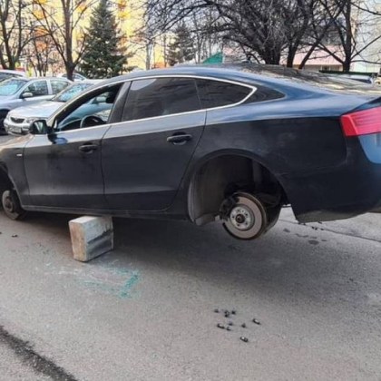 Проговори шофьорът на разбитата и вдигната във въздуха кола