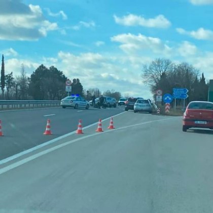 Верижна катастрофа затвори част от автомагистрала Хемус за няколко часа