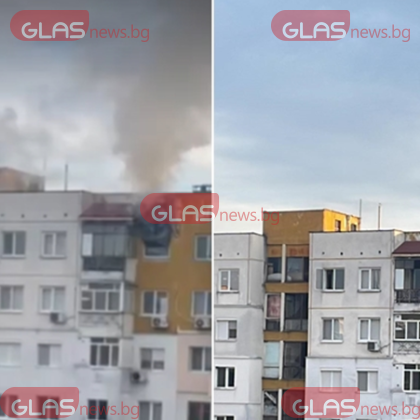 Пожар е възникнал в апартамент в блок 155 в пловдивския квартал Тракия Все